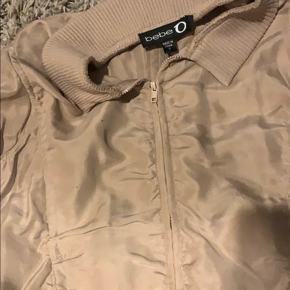 Short tan Bebe jacket - Picture 2 of 3